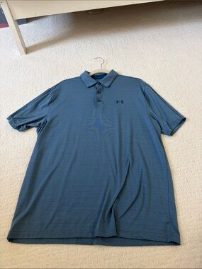 Under Armour Men's Slate Blue Performance Polo